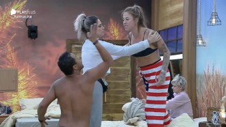 Bifão entra na briga, grita e xinga muito Phellipe Haagensen