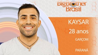 Kaysar está no BBB18! Conheça o participante
