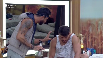 Durante discussão, Diego aconselha Lucas: ‘Quem ama perdoa e volta'