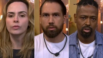 Enquete BBB 26: Ana Paula, Brigido e Leandro estão no 3º Paredão! Quem você quer eliminar? VOTE!