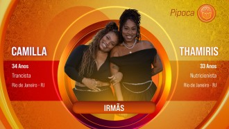 Dupla Thamiris e Camilla, do BBB 25: conheça!