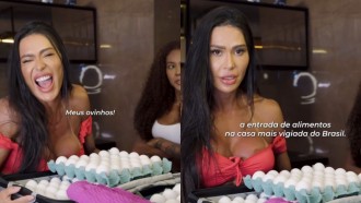 Gracyanne tentou esconder ovos na mala do BBB? Saiba mais!