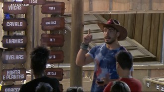 Lucas define as tarefas dos peões após vencer prova