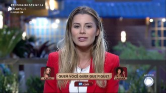 Na Roça, Aricia e Sabrina pedem votos ao público pela última vez