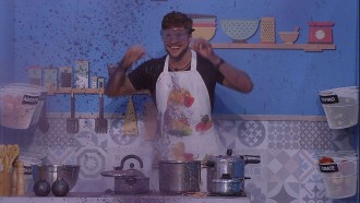 Prova do Líder Cozinha Explosiva: Breno está eliminado