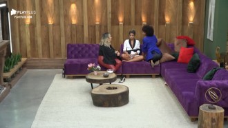 Thayse e Sabrina consolam Hari após peoa mandar Lucas para Roça