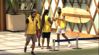 Prova da Comida Tacada Perfeita: time amarelo vence a disputa