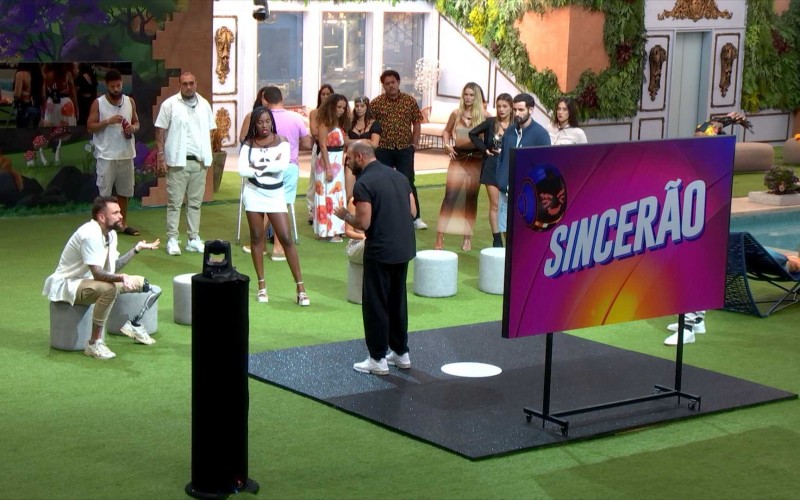 Marcus Vinicius e Vinicius discutem após o Sincerão do BBB 24